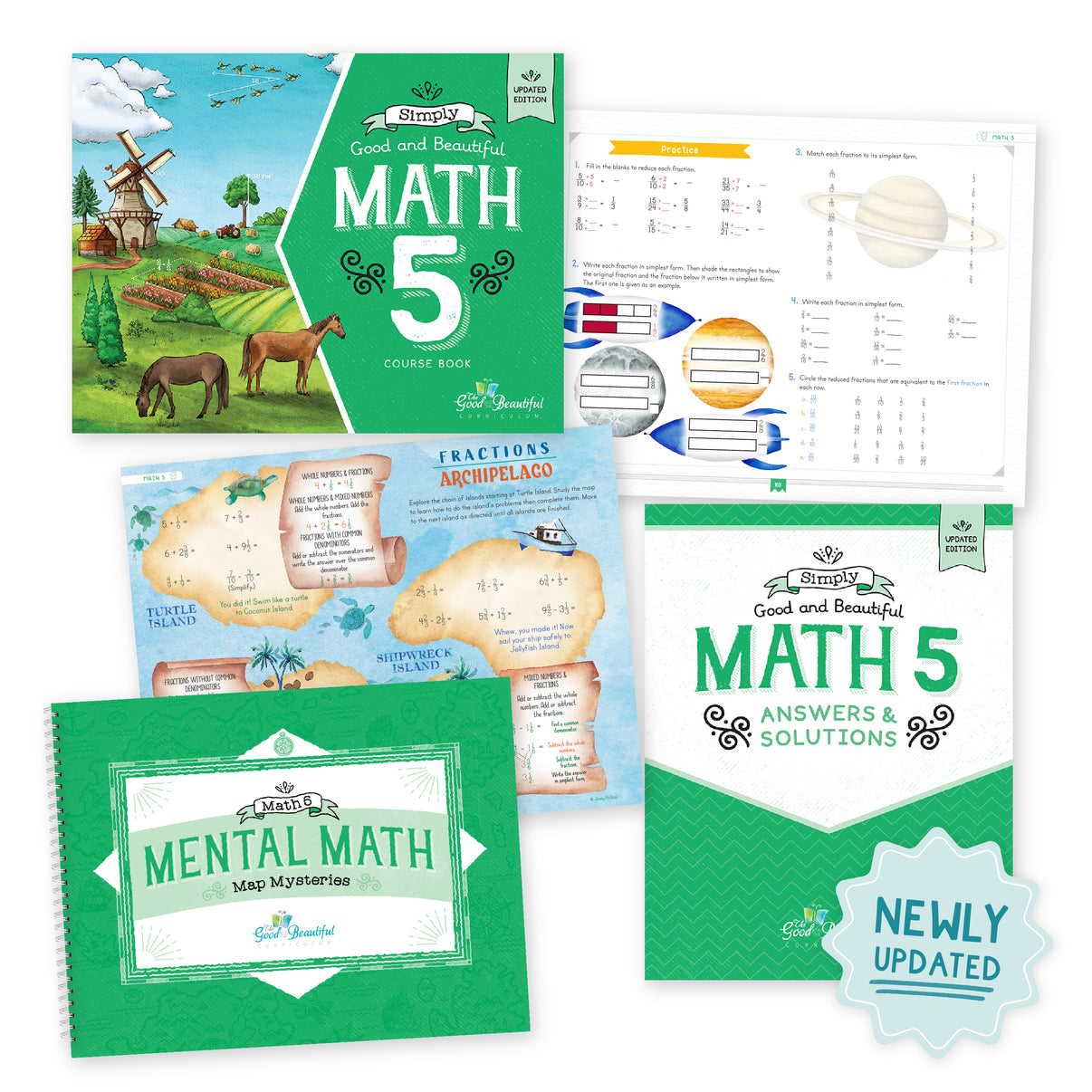 Math 5: Course Set – The Good and the Beautiful