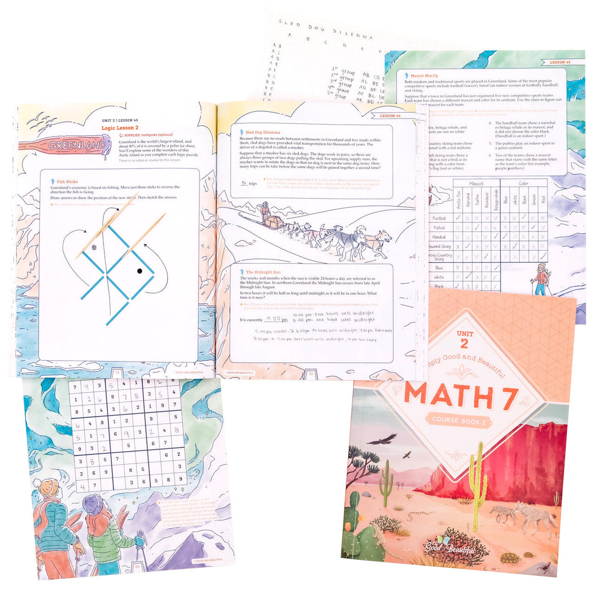 Math 7: Course Set โ The Good and the Beautiful