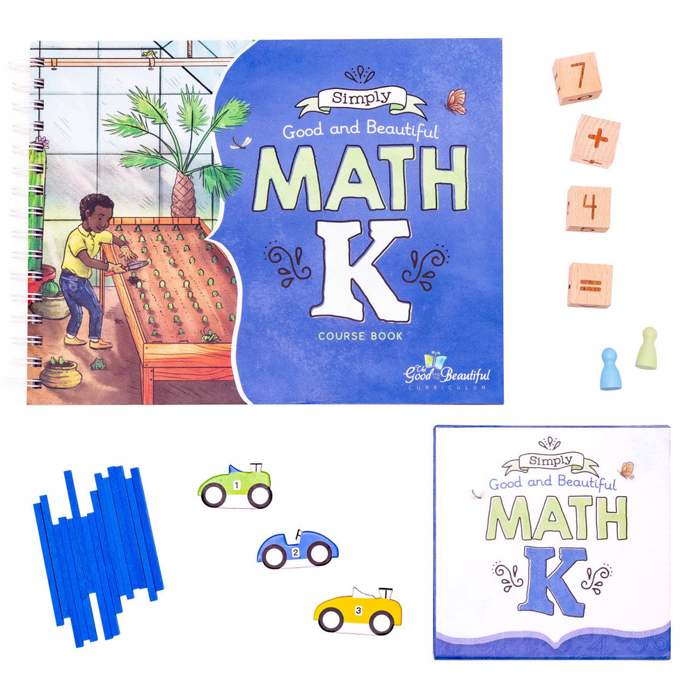 Math K: Course Set – The Good and the Beautiful