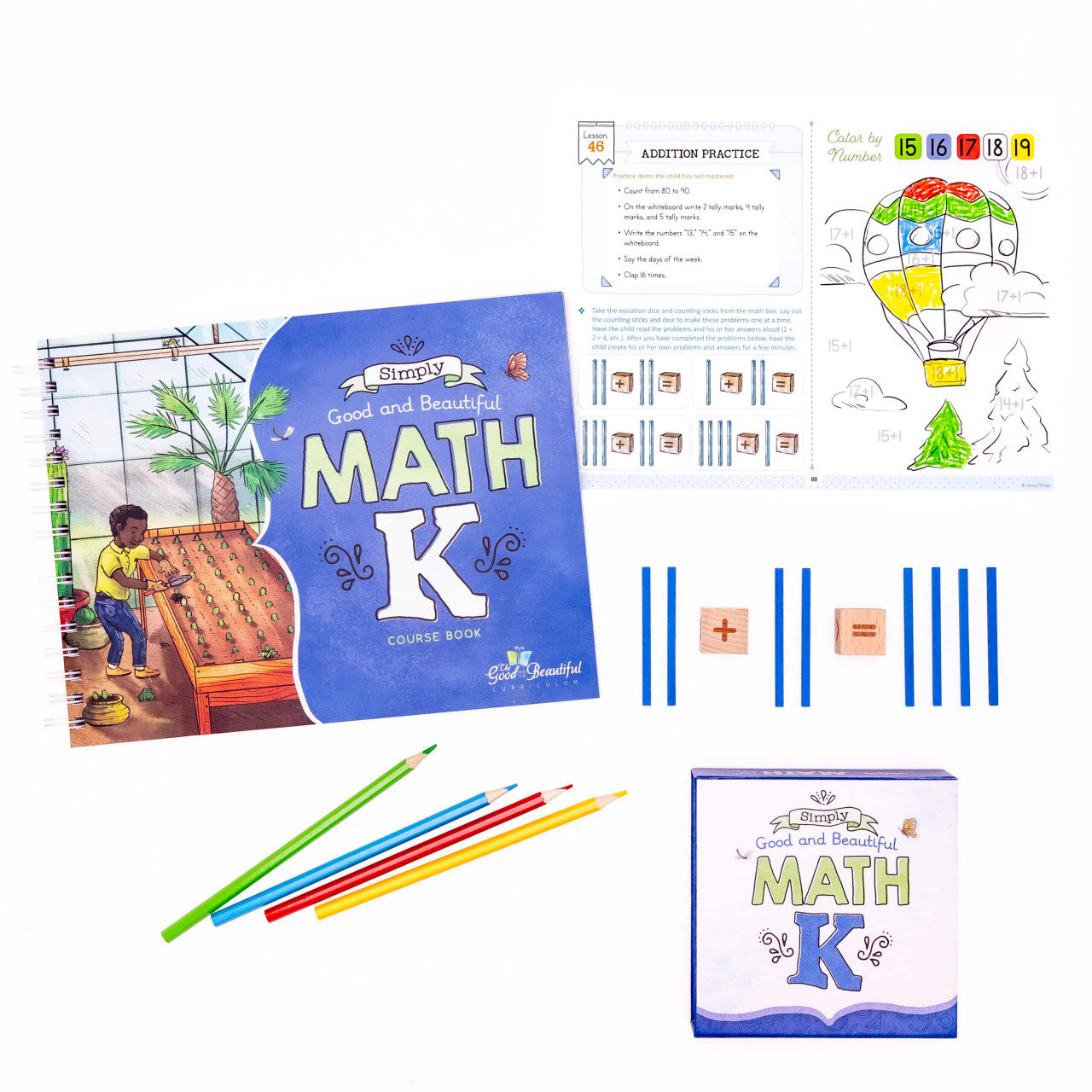 Math K: Course Set – The Good and the Beautiful