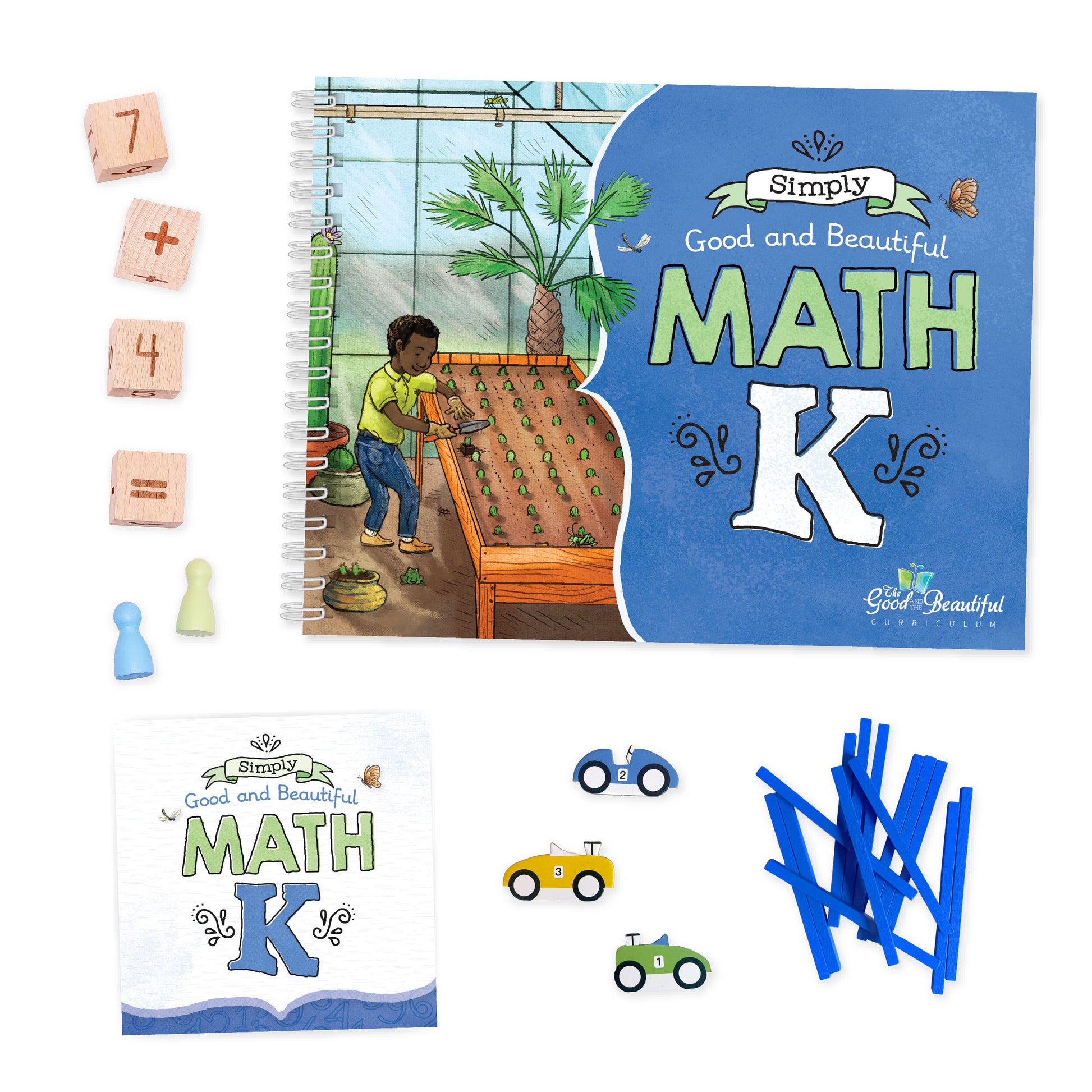 Math K Book and Manipulatives | The Good and the Beautiful