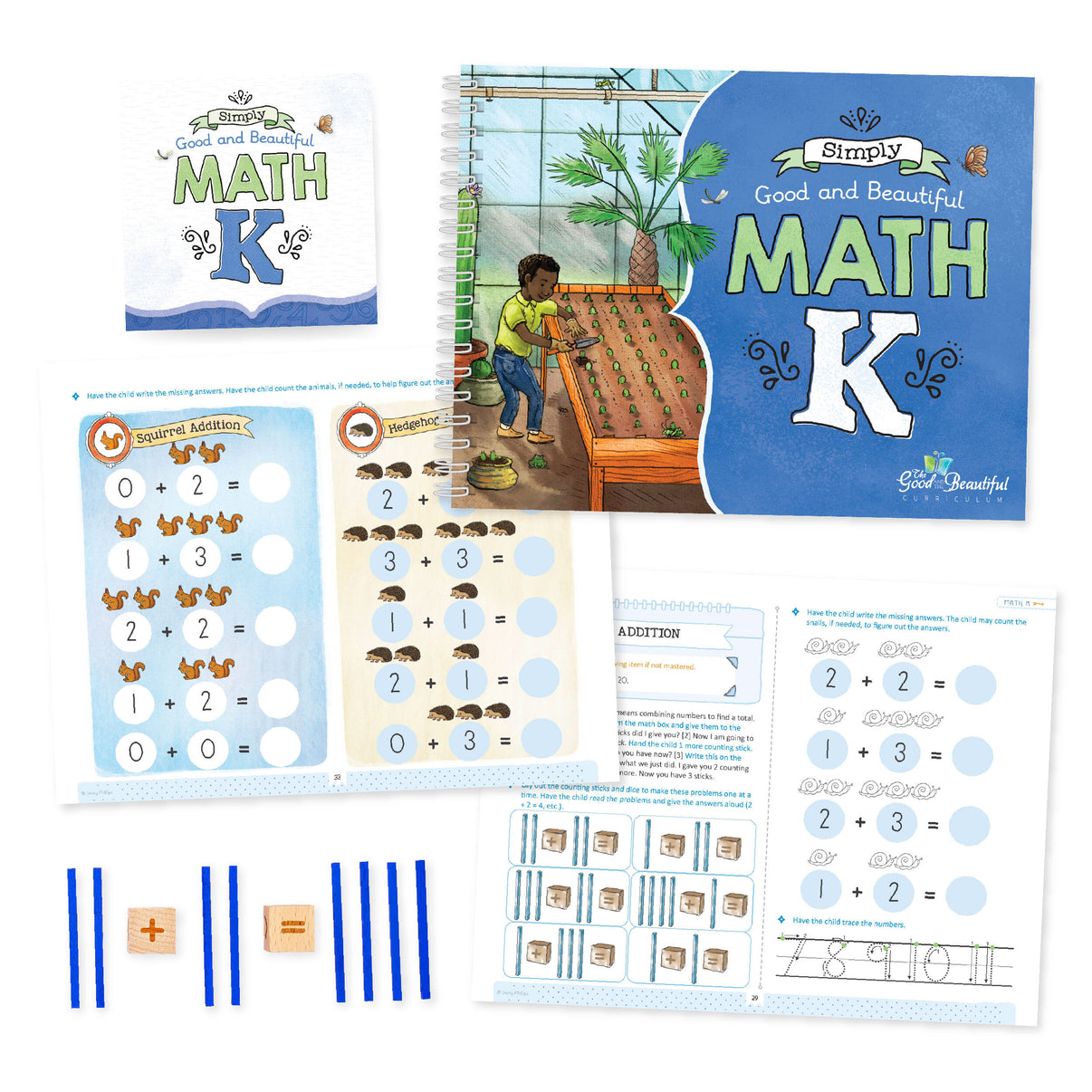 Math K: Course Set – The Good and the Beautiful