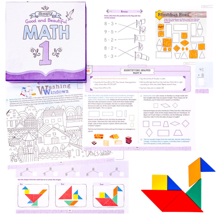 Free Downloads Simply Good and Beautiful Math 1 – The Good and the ...