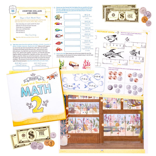 Math 2: Course Set – The Good and the Beautiful