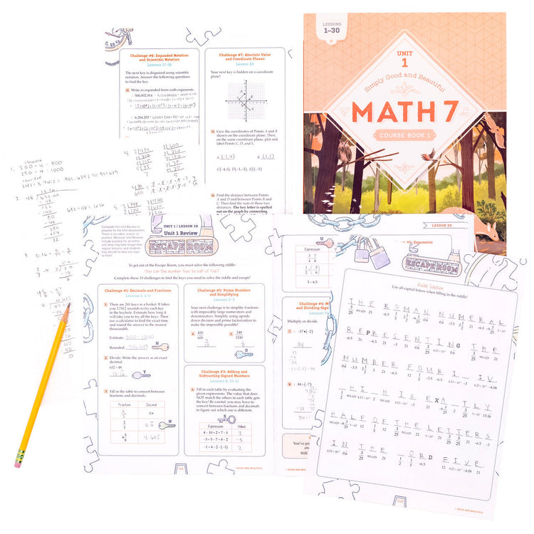 Free Math 7 Download | The Good and the Beautiful