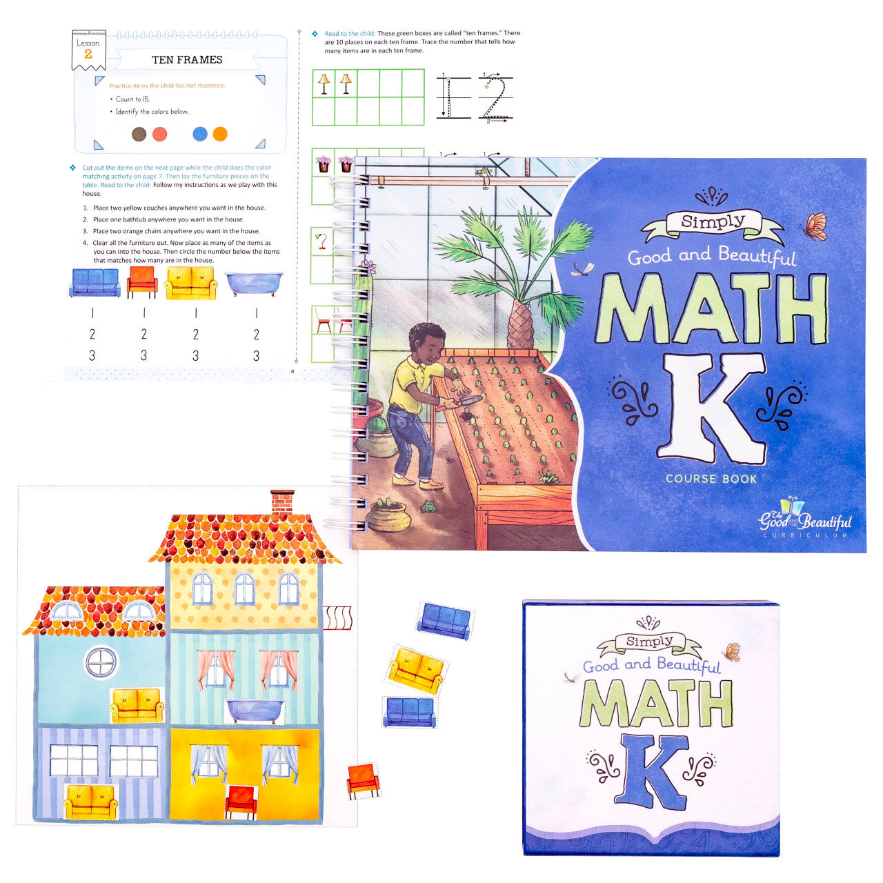 Math K: Course Set – The Good and the Beautiful