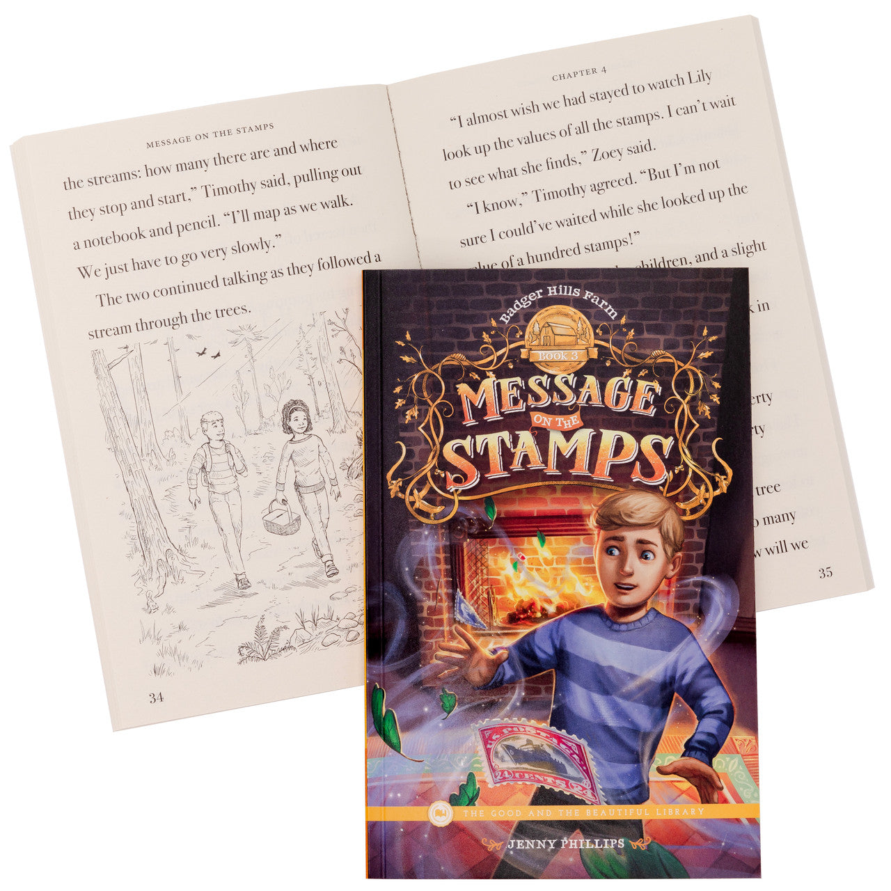 Message on the Stamps