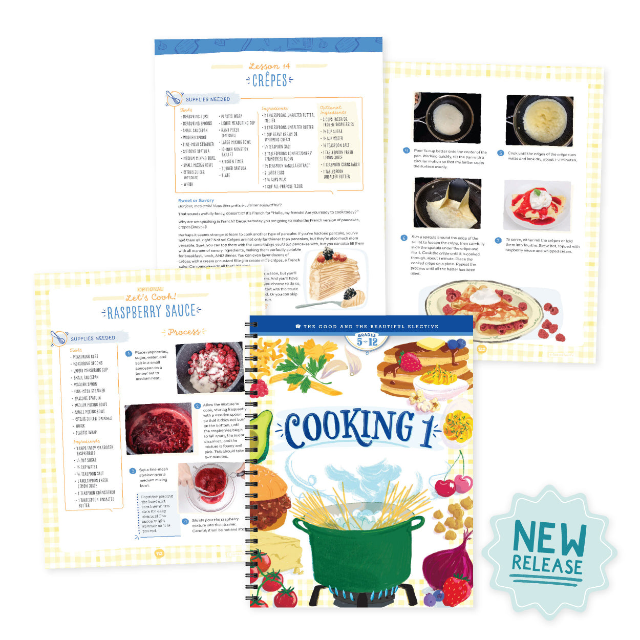 New Release | Cooking 1 Elective | The Good and the Beautiful