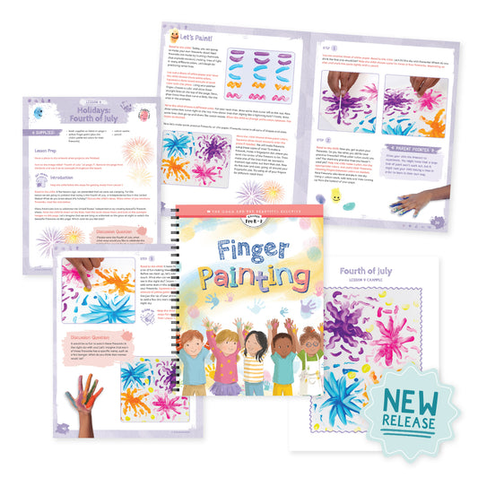 New Release | Finger Painting Elective | The Good and the Beautiful