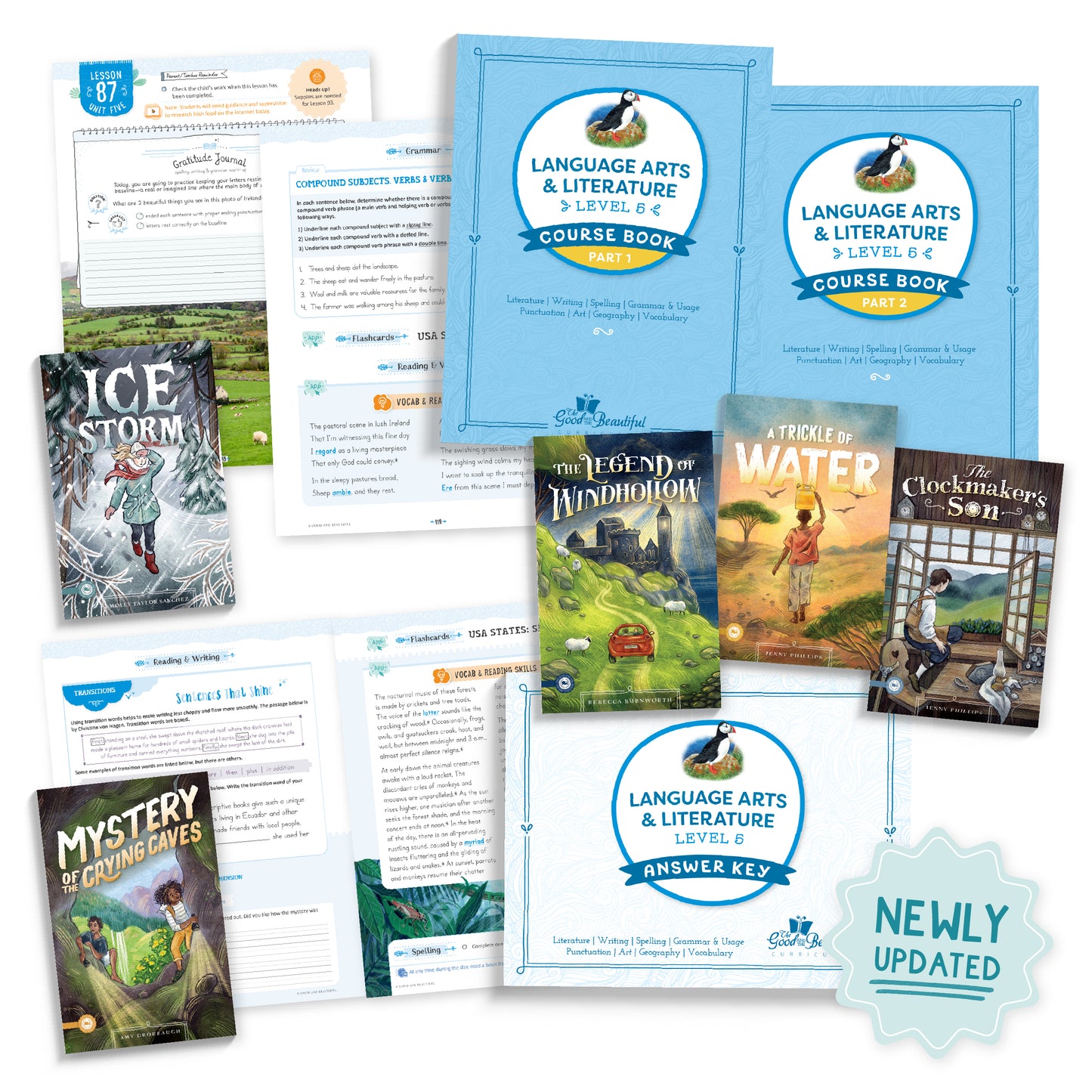 Level 5 Language Arts Course Set