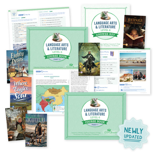 Level 6 Language Arts Course Set