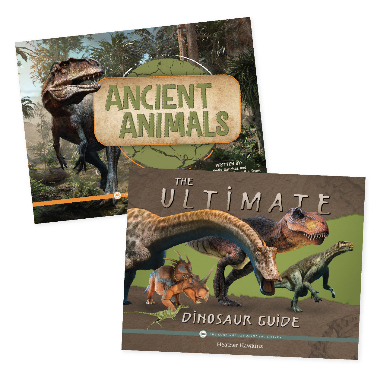 Paleontology Read-Aloud Book Pack book covers | The Good and the Beautiful