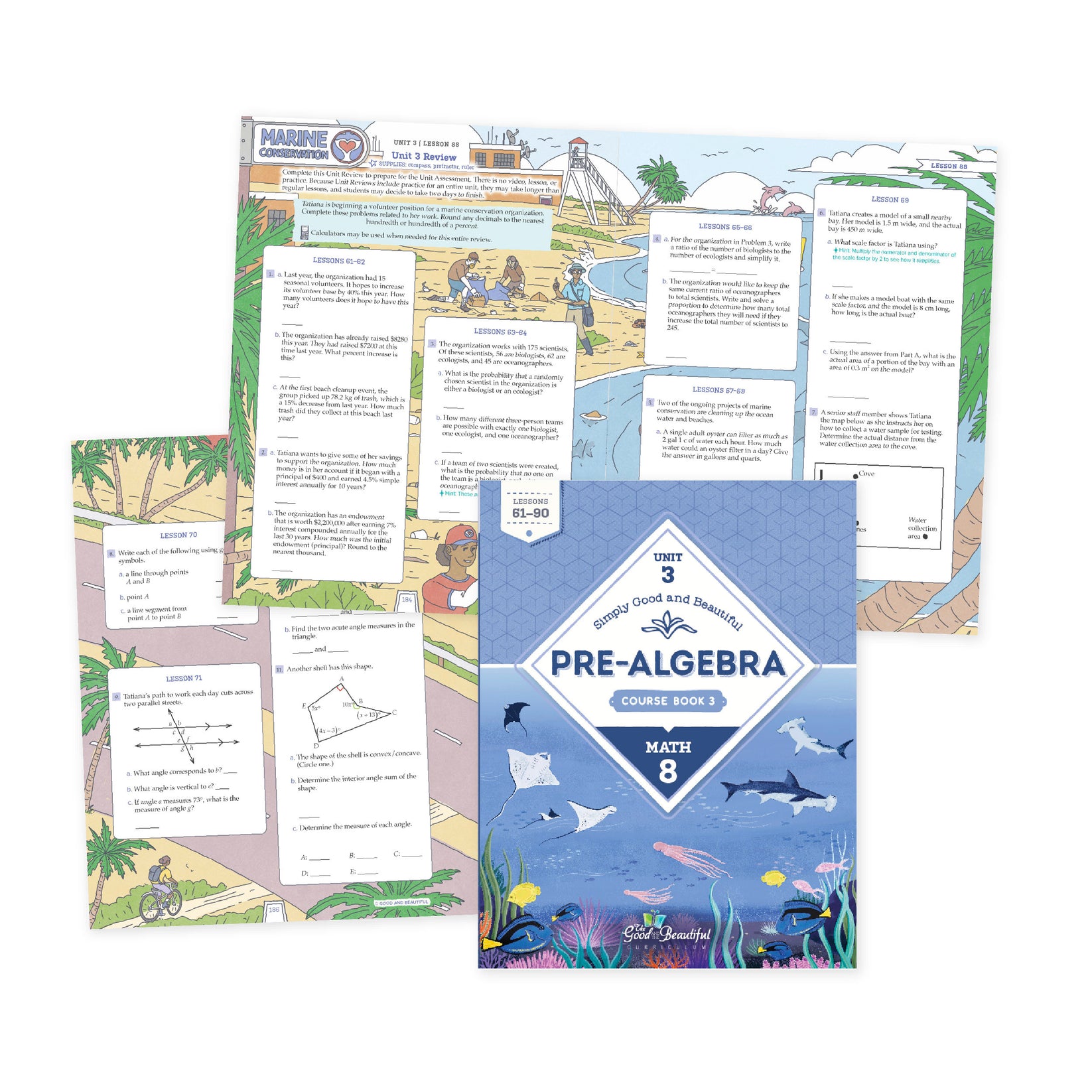 Pre-Algebra | Math 8: Course Set – The Good and the Beautiful