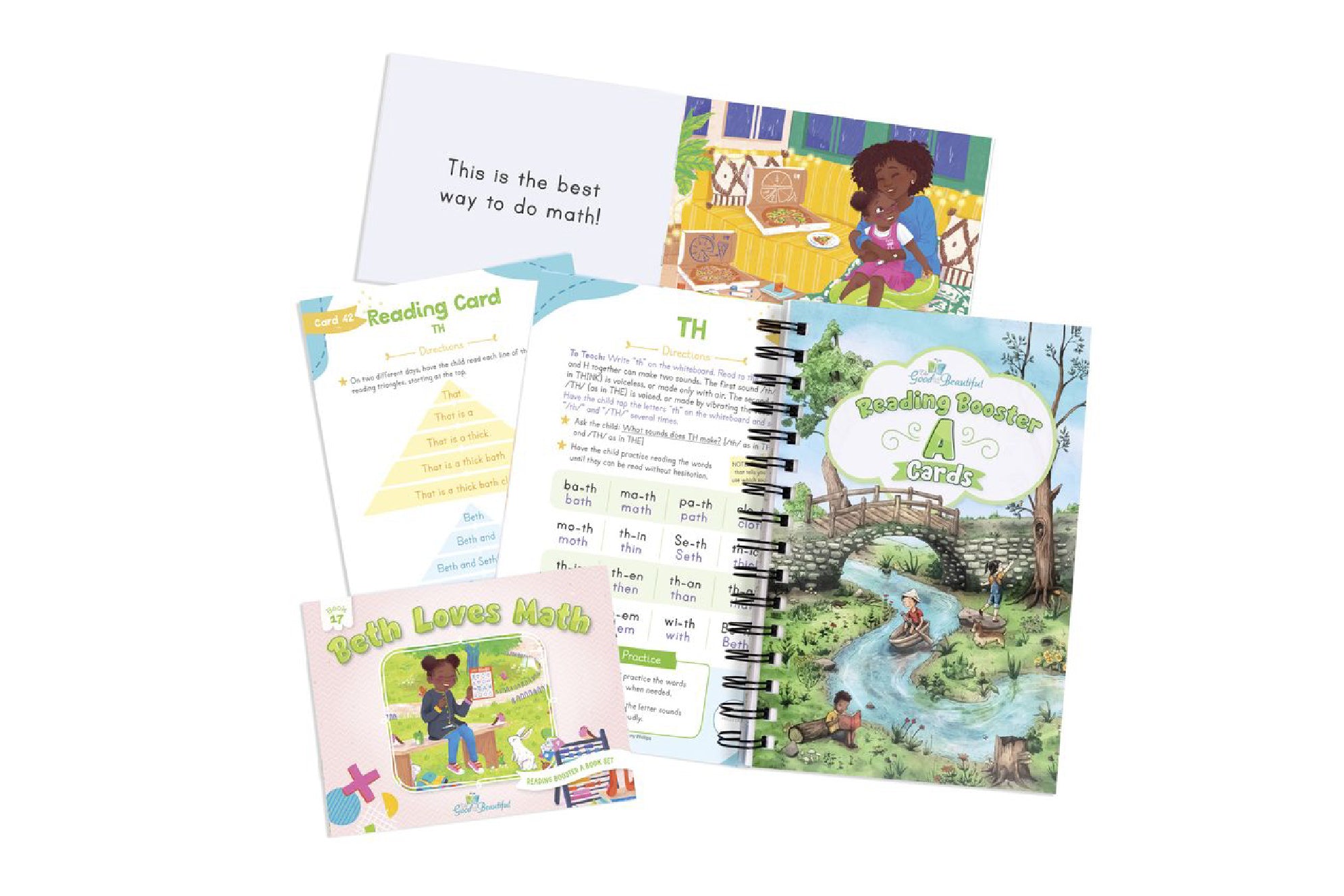 Reading Booster A Cards  | The Good and the Beautiful