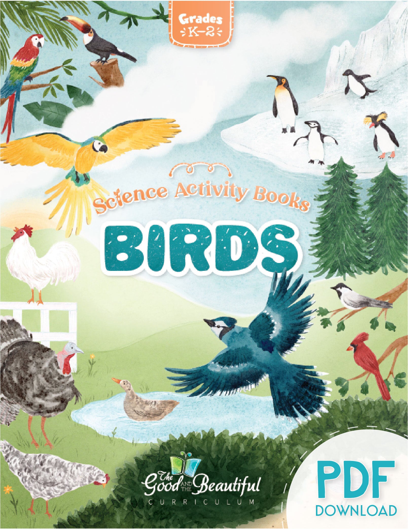 Birds Science Lesson Birds (PDF): Science Activity Book – The Good and the Beautiful