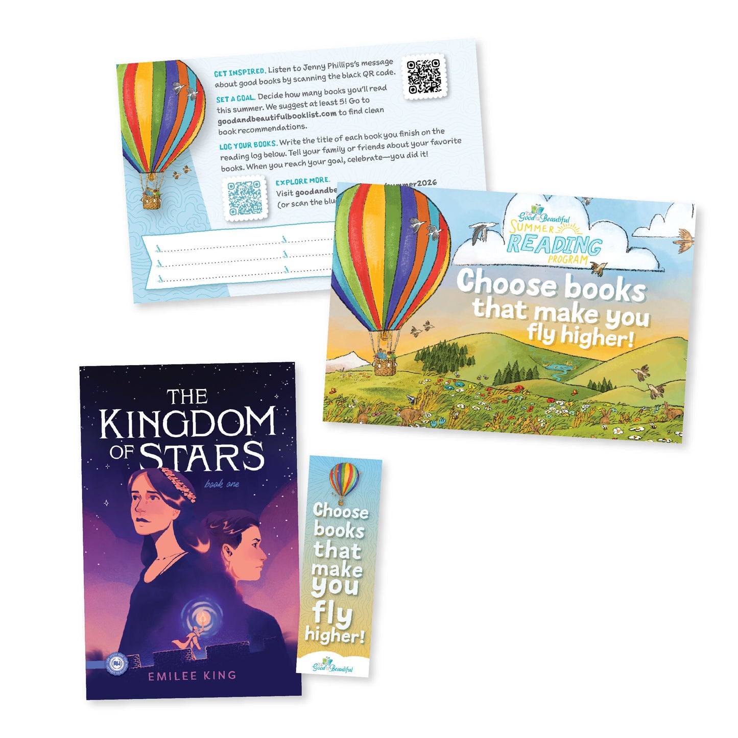 Summer Reading Program materials with the book "The Kingdom of Stars" | The Good and the Beautiful