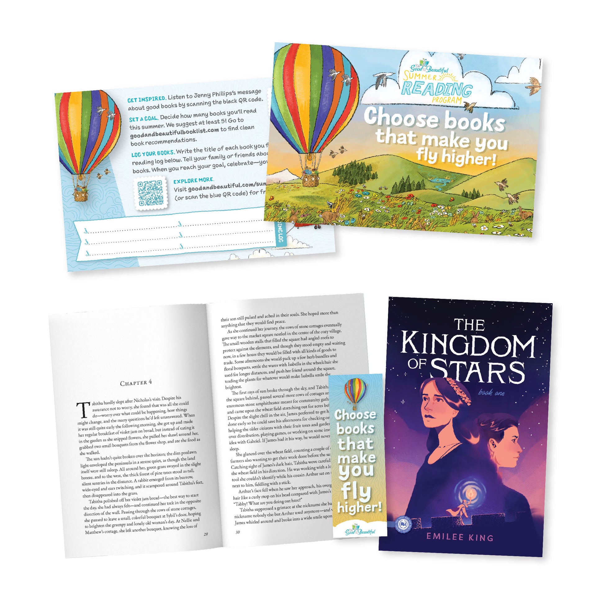 Summer Reading Program materials including the book "The Kingdom of Stars" | The Good and the Beautiful
