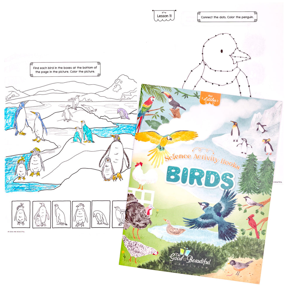 Birds Science Lesson Birds: Science Activity Book – The Good and the Beautiful