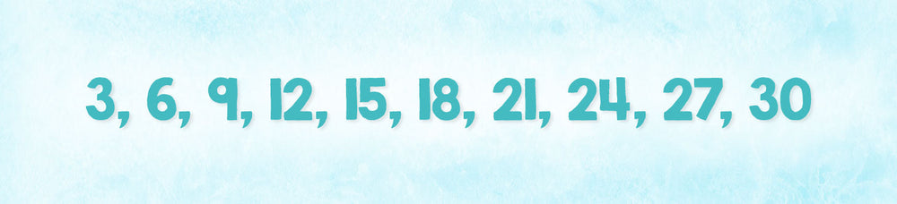 Skip Counting: Multiples of 3, 4, 6, 7, 8, and 9 – The Good and the ...