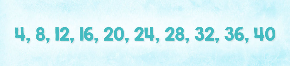 Skip Counting: Multiples of 3, 4, 6, 7, 8, and 9 – The Good and the ...