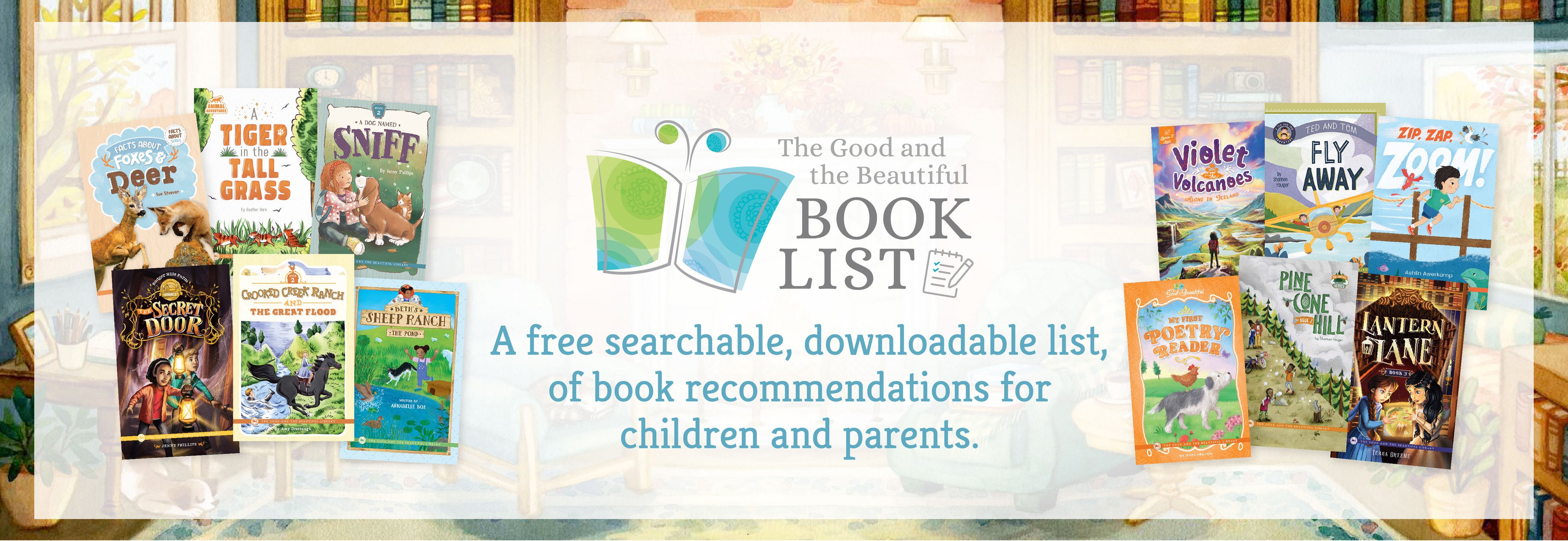 Reading books with the text "The Good and the Beautiful Book List" | The Good and the Beautiful