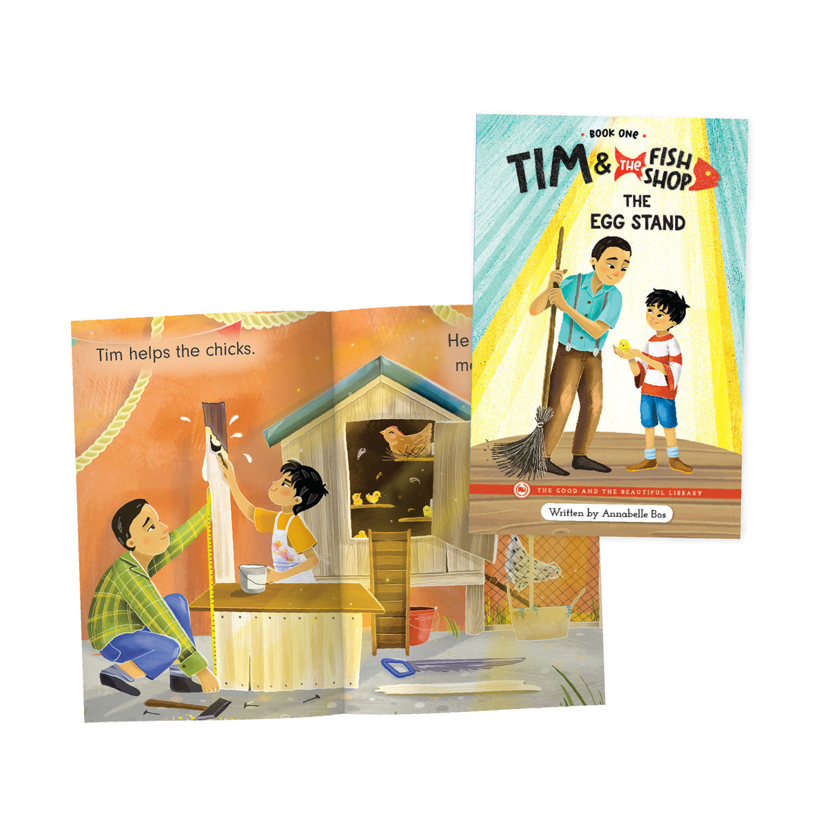 Tim and the Fish Shop Book 1: The Egg Stand – The Good and the Beautiful