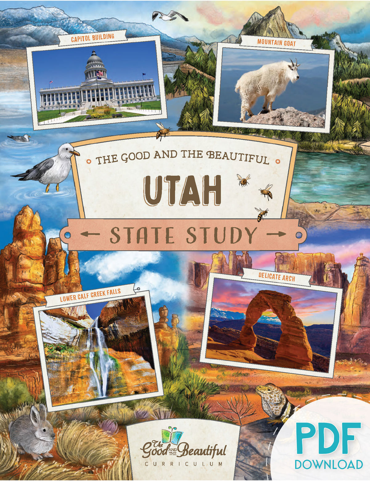 Utah State Study cover PDF Download | The Good and the Beautiful