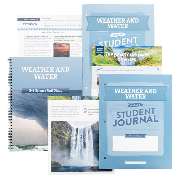 Water Weather Notes Weather and Water - Product - The Good and the Beautiful