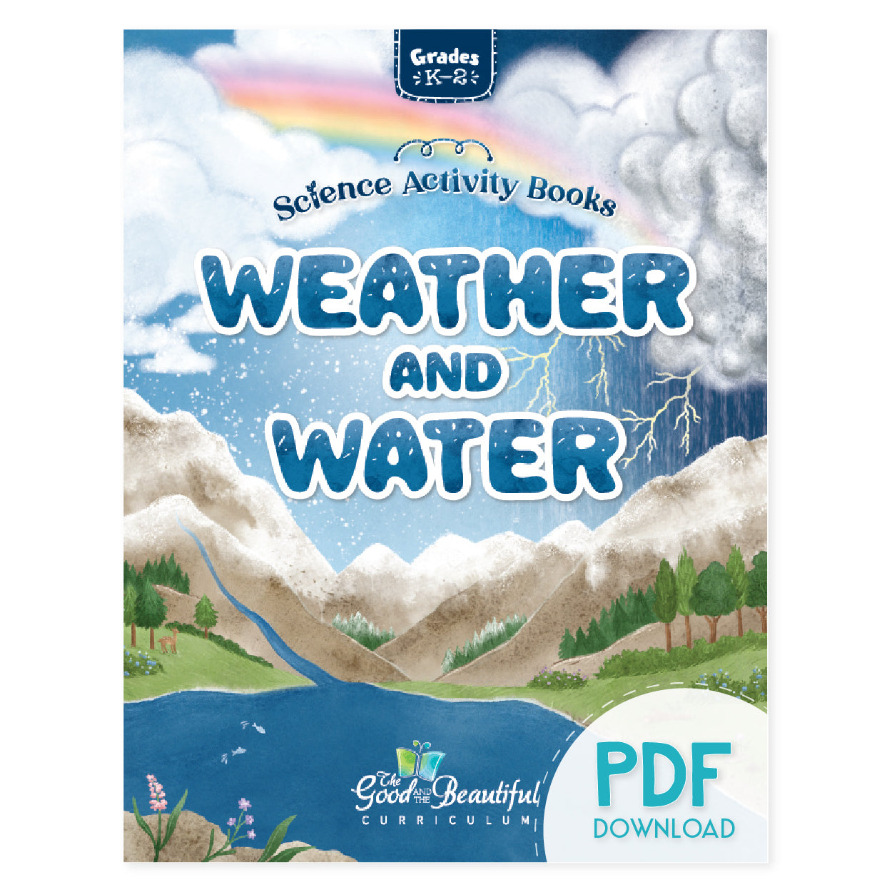 Weather and Water science activity book grades k-2 PDF download | The Good and the Beautiful