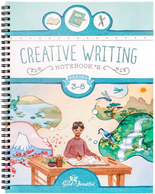 Homeschool Creative Writing Notebook 2 for Grades 3 to 8