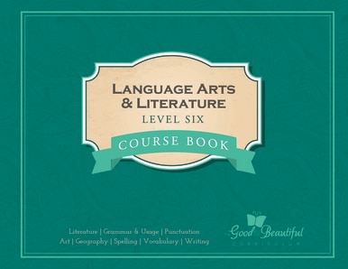 Front Cover Language Arts Level 6 Course Book - 2B