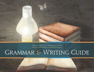 Front Cover Grammar and Writing Guide Notebook - 1A
