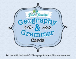 Geography & Grammar Cards (Levels 5-7)