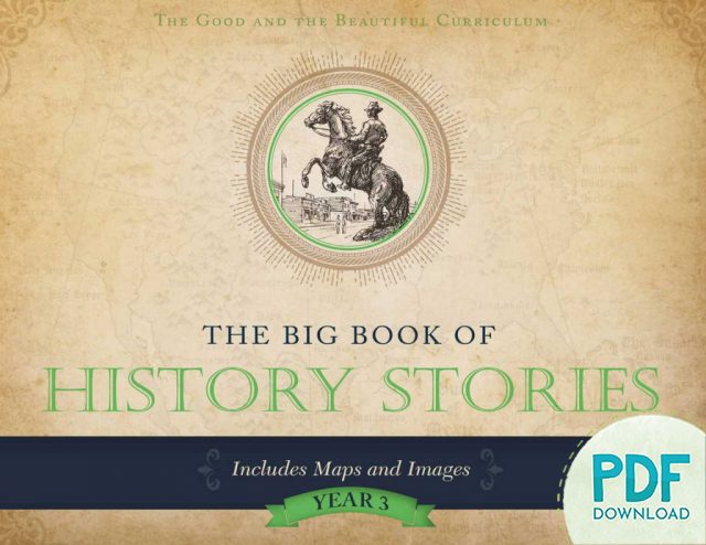 Homeschool History Year 3 The Big Book of History Stories PDF Download Cover