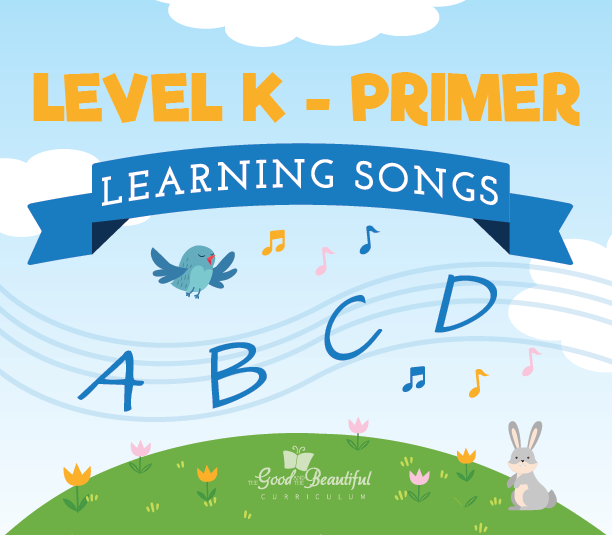 Learning and ABC songs for kids. A homeschool resource teaching letter sounds and vowels as well as songs for bedtime and naptime.