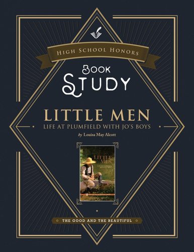Front Cover High School Honors Book Study Little Men By Lousia May Alcott - 2C