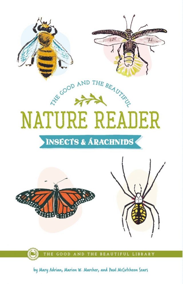 Front Cover Nature Reader Insects and Arachnids by Mary Adrian, Marion W. Marcher, and Paul McCutcheon Sears 2A