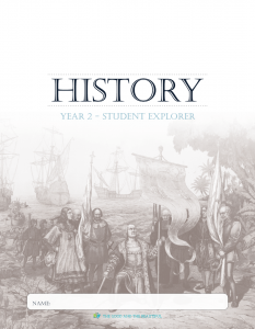 Front Cover History Year 2 Student Explorer