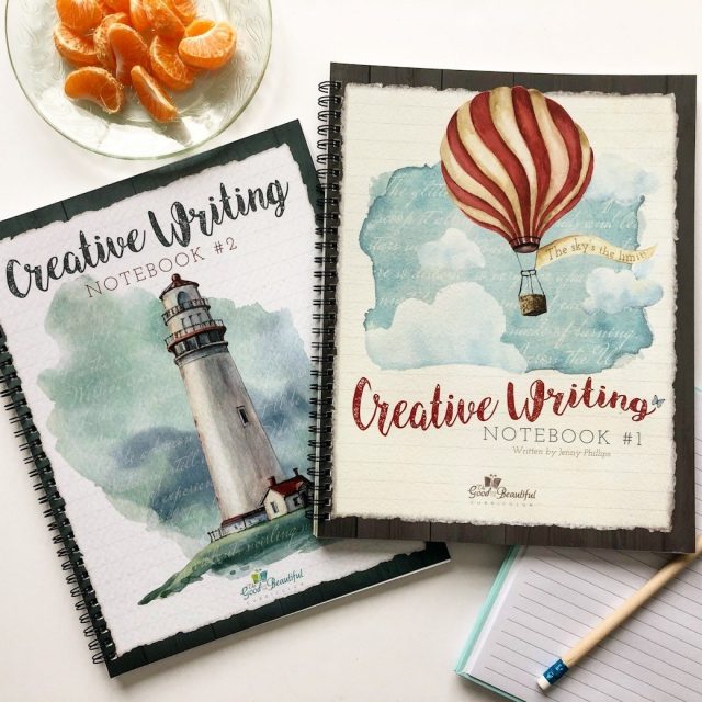 Front Covers Creative Writing Notebooks #1 and #2 - 1A