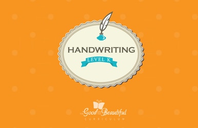 Front Cover Handwriting Level K Course Book - 1A