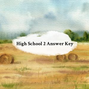 High School 2 Digital Answer Key