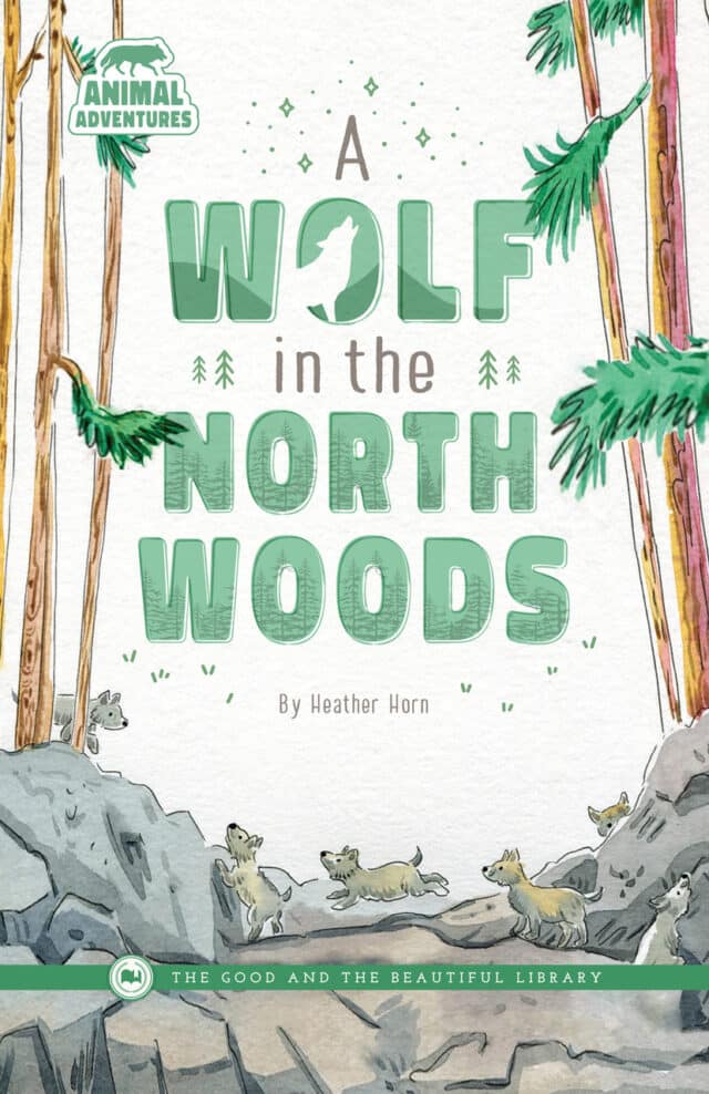 A Wolf in the North Woods by Heather Horn