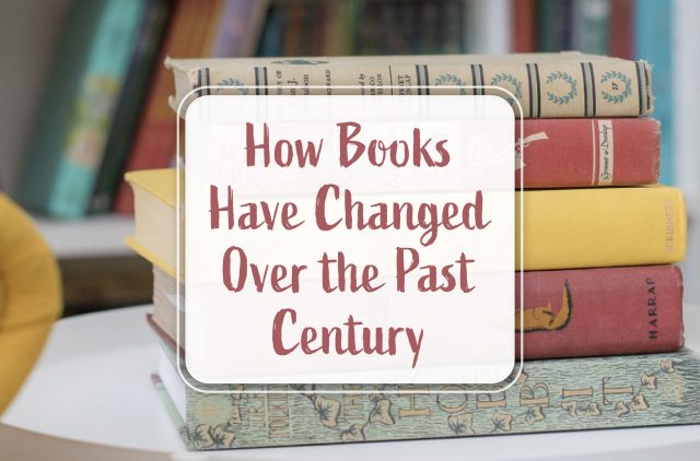 Banner How Books Have Changed Over the Past Century Blog Post