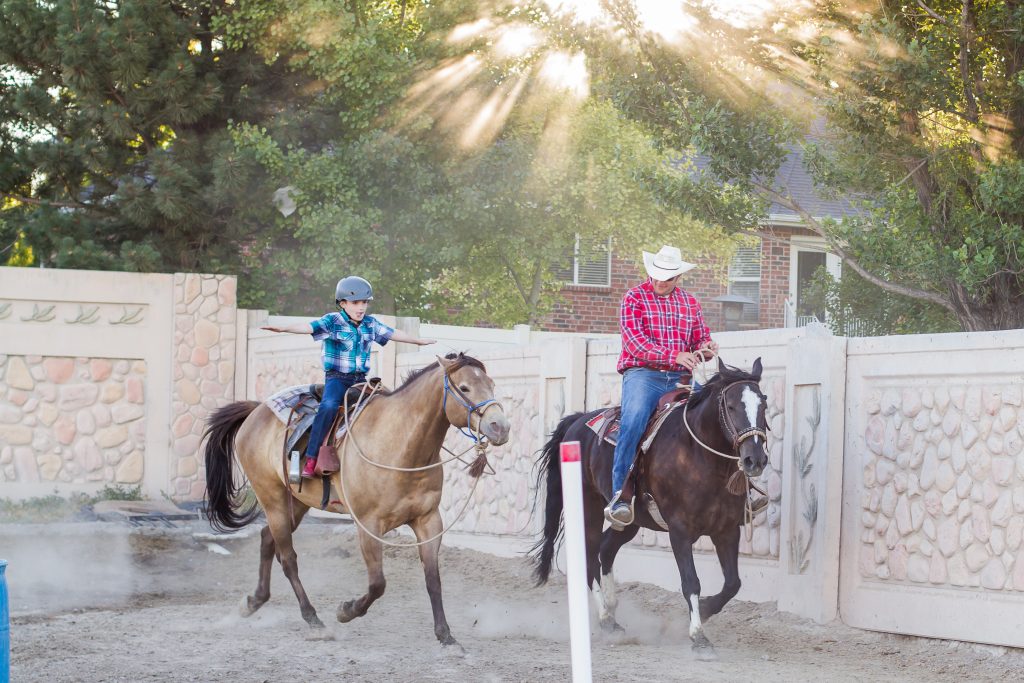Participate in hobbies like horseback riding.