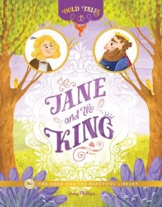 Front Cover Jane and the King By Jenny Phillips - 1D