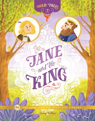 Front Cover Jane and the King By Jenny Phillips - 1C