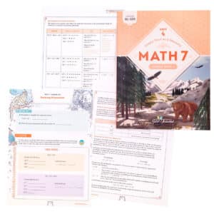 Homeschool Math Unit 4 for Grade 7 from The Good and the Beautiful