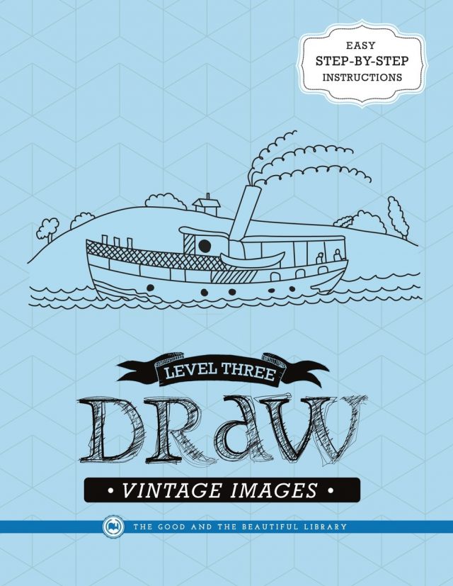 Front Cover Level 3 Draw Vintage Image -2B