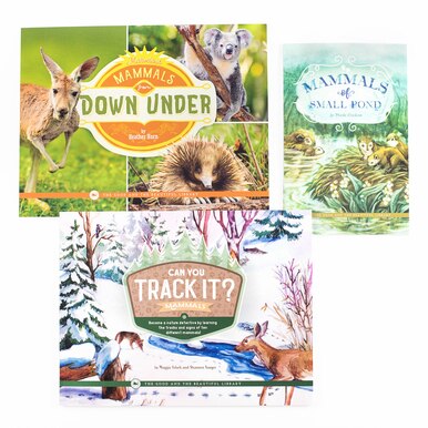 Front Covers of Mammals Book Pack Books -1C