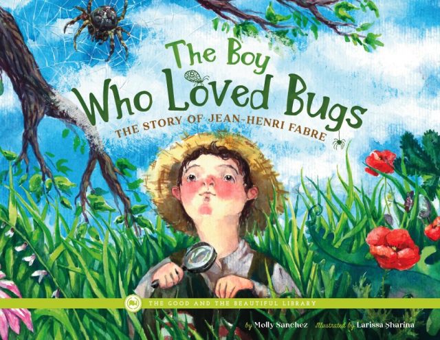 Front Cover The Boy Who Loved Bugs The Story of Jean-Henri Fabre by Molly Sanchez -2A
